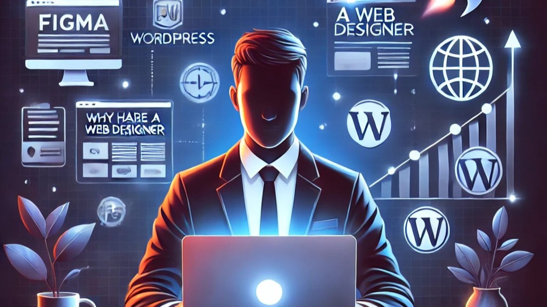 Why Hire a Web Designer_ 10 Crucial Benefits for Business Growth'. The image should fe